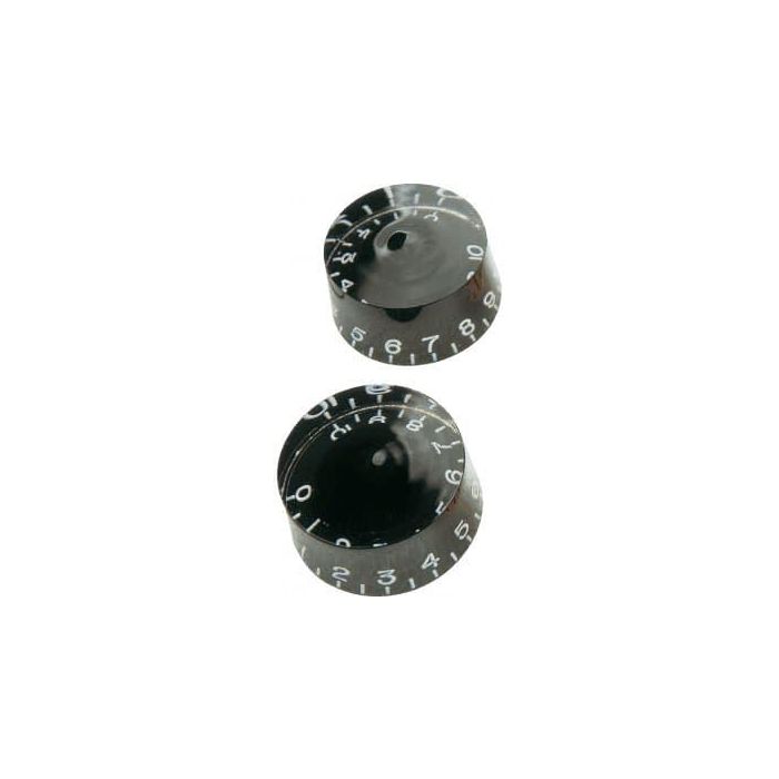 YELLOWPTS Set Botonera Gibson Style Negro (2 Unidades)