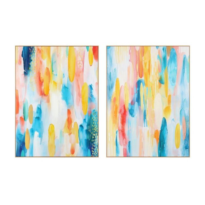 Cuadro Moderno DKD Home Decor Multicolor 3.5 x 120 x 90 cm (2 Unidades) Cuadro Moderno DKD Home Decor Multicolor 3.5 x 120 x 90 cm (2 Unidades)