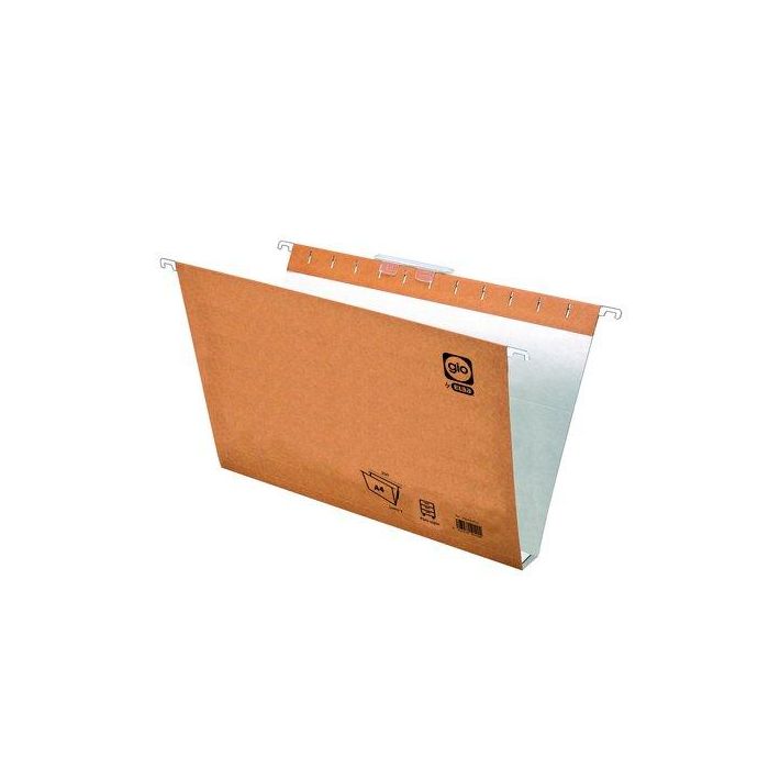 Carpeta Colgante Gio Cart.Cristal Visor Superior U Bicolor 240G A4 30Mm Paquete De 25 (41230/K13090)