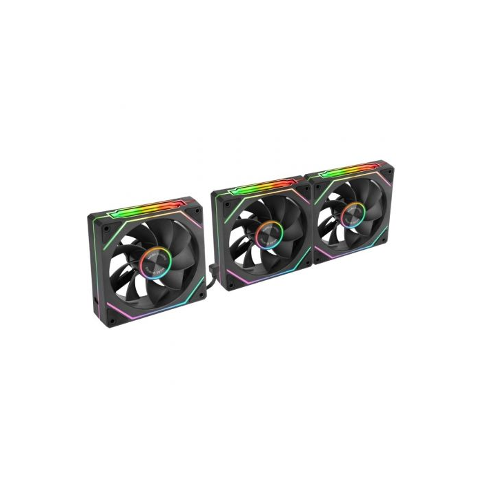 Pack 3 Ventiladores Invertidos Mars Gaming MF-LINKFINITYKIT2R/ 12cm/ ARGB 2