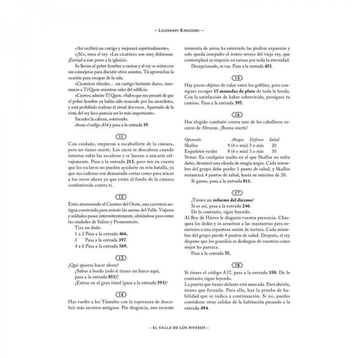 Devir Legendary Kingdoms 1: El Valle de los Huesos Libro-Juego de Campaña 8436607947875 3 Devir Legendary Kingdoms 1: El Valle de los Huesos Libro-Juego de Campaña 8436607947875 3