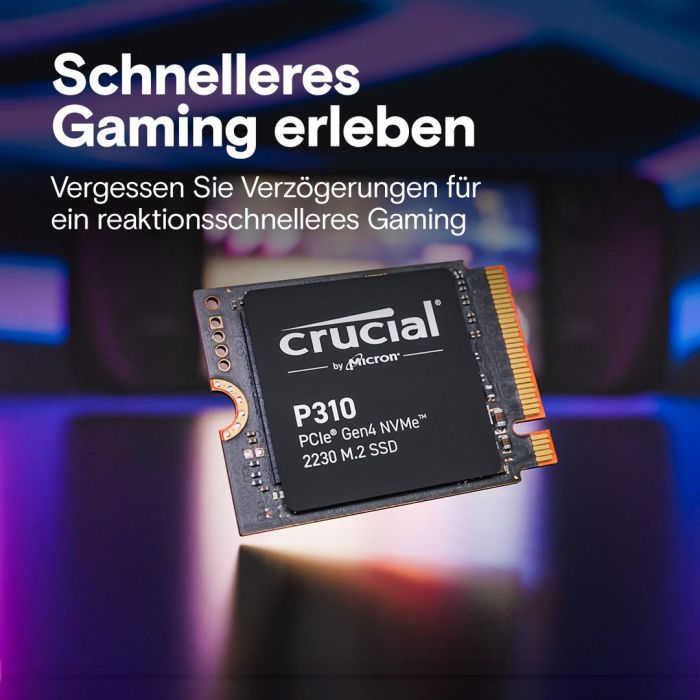 Crucial P310 1TB PCIe Gen4 NVMe 2230 M.2 SSD para Gaming y Portátiles 3