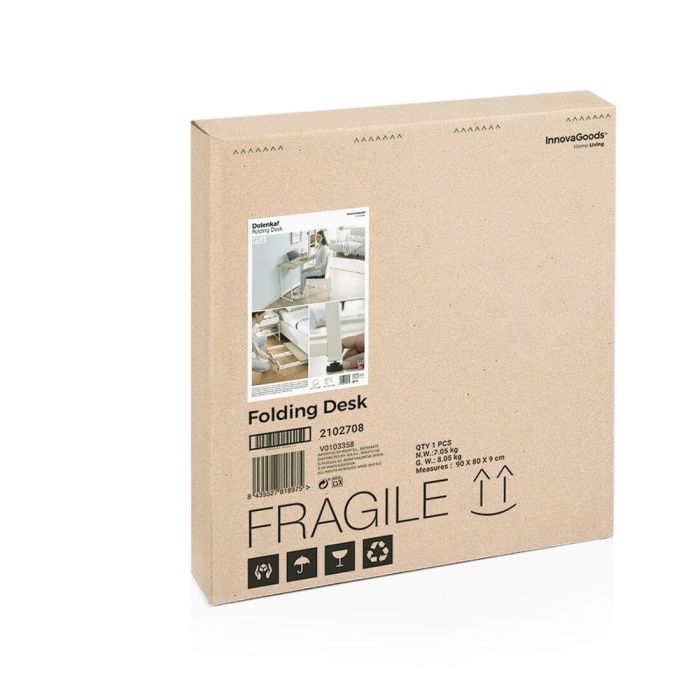 Escritorio Plegable Dolenkaf InnovaGoods 1 Escritorio Plegable Dolenkaf InnovaGoods 1