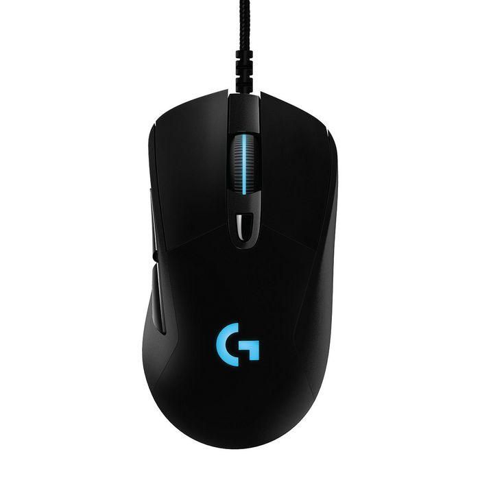 Logitech Ratón G403 Hero USB Gaming con Sensor HERO 25K, 25600 DPI, RGB LIGHTSYNC, Ergonómico, Negro 3