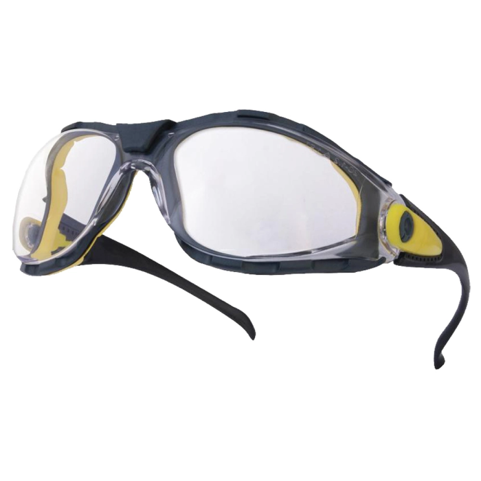 Deltaplus Gafas de protección Pacaya incolora ajustables antivaho antirrayaduras UV400 EN166 EN172 ANSI Z87.1 1