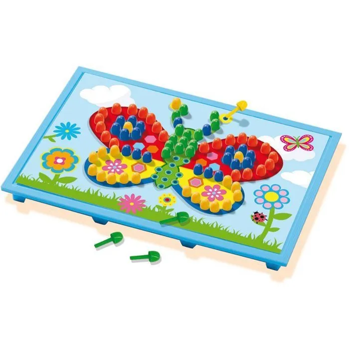 Ses Creative Tablero de Mosaico con Cartas para Niños Creativos y Divertidos 1