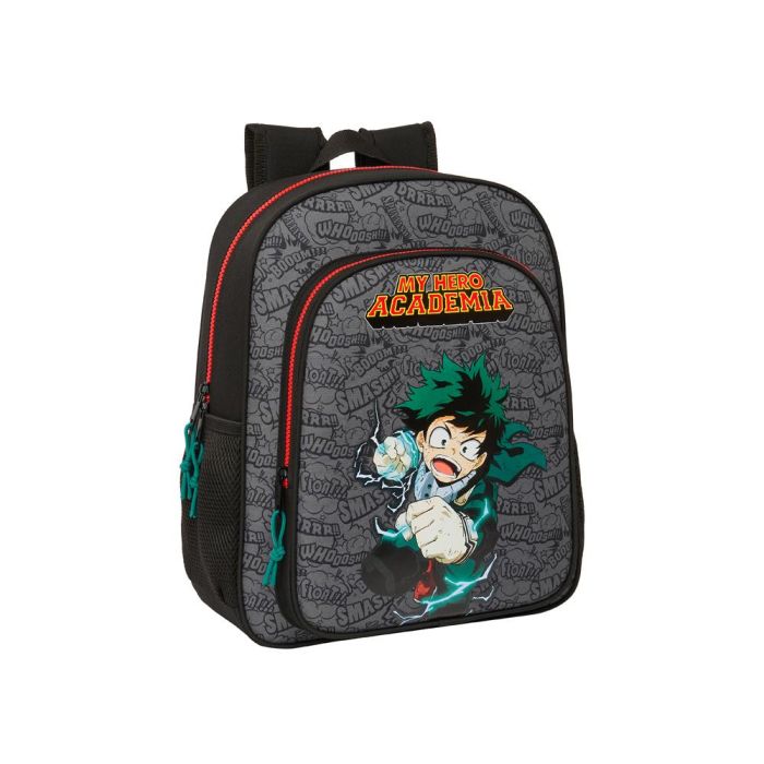 Mochila Safta Junior Adaptable A Carro My Hero Academia 120x320x380 mm