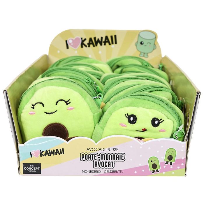 Monedero Aguacate Kawaii The Concept Factory 3