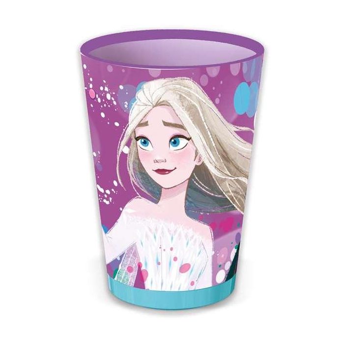 Vaso antivuelco frozen violetas 470 ml Vaso antivuelco frozen violetas 470 ml