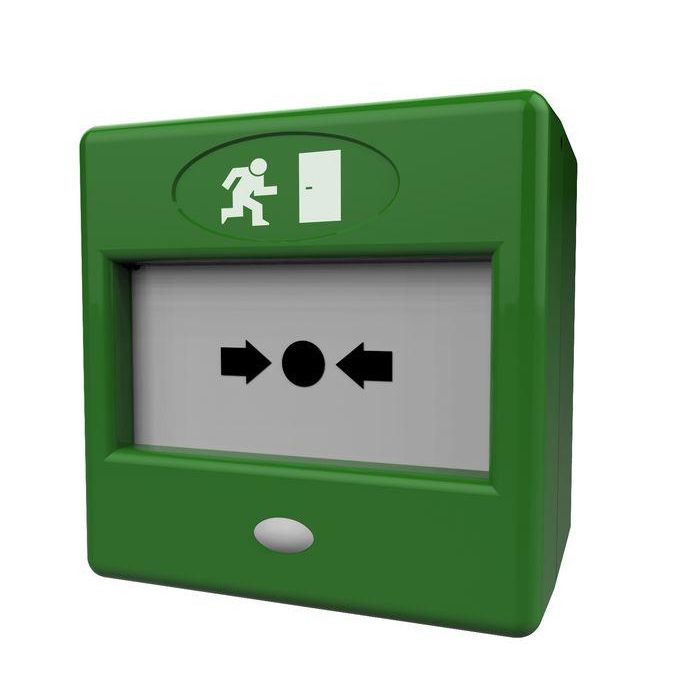 CQR FP3 Surface Call Point Green (Standard) CQR FP3 Surface Call Point Green (Standard)