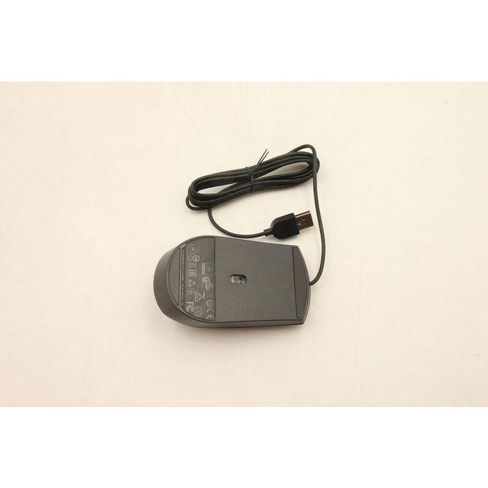 Lenovo Ratón USB con Cable Essential, Diseño Ergonómico Ambidextro de Tamaño Completo, 1600 dpi de Precisión, Plug & Play, Color Negro 1