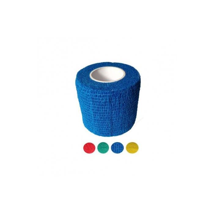 Venda Cohesiva Antimordeduras 5 cm x 4.5 M, Sabor Amargo, Colores Variados - 1 Unidad Venda Cohesiva Antimordeduras 5 cm x 4.5 M, Sabor Amargo, Colores Variados - 1 Unidad