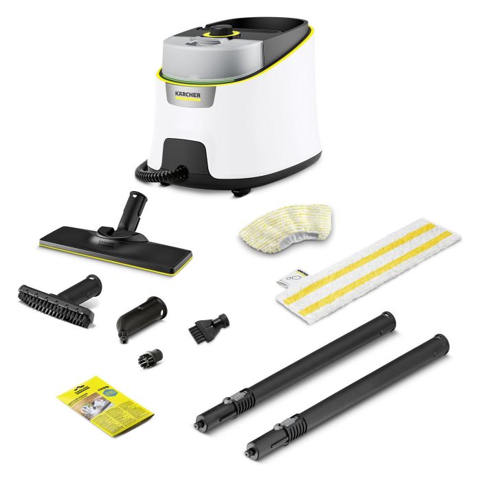 Kärcher SC 4 Deluxe Limpiador a Vapor de Cilindro, 1.3L, Vapor Ajustable hasta 4 Bar, 2200W, Calentamiento Rápido 3 Min, con Accesorios 0 Kärcher SC 4 Deluxe Limpiador a Vapor de Cilindro, 1.3L, Vapor Ajustable hasta 4 Bar, 2200W, Calentamiento Rápido 3 Min, con Accesorios 0