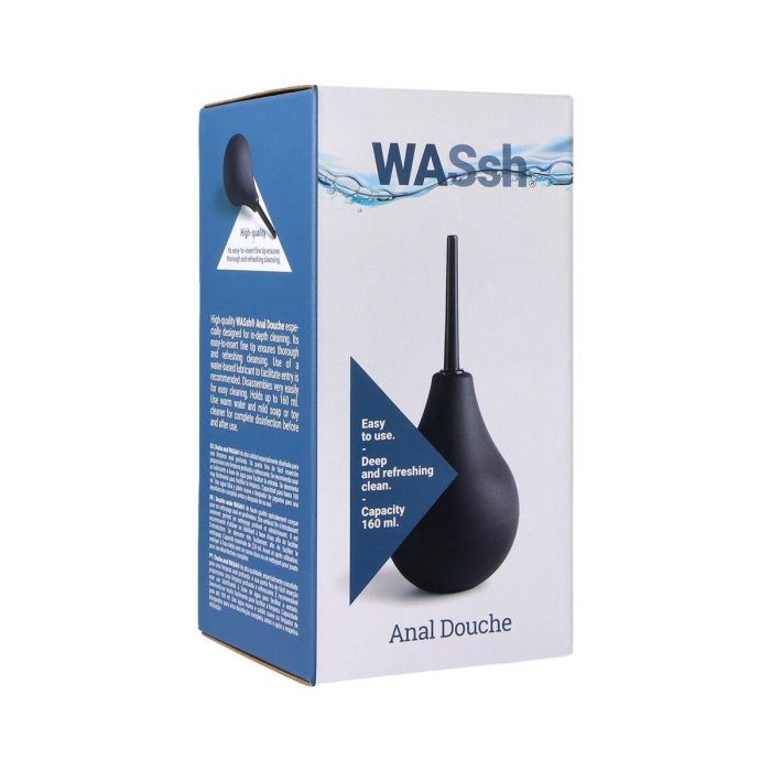 Lavativa Con Tapón Anal Expandible Virgite Negro 160 ml 2 Lavativa Con Tapón Anal Expandible Virgite Negro 160 ml 2