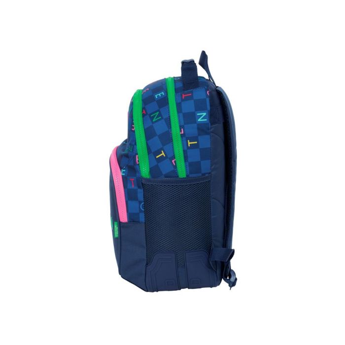 Mochila Safta Doble Con Cantoneras Adaptable A Carro Benetton Damero 420x320x150 mm 2 Mochila Safta Doble Con Cantoneras Adaptable A Carro Benetton Damero 420x320x150 mm 2