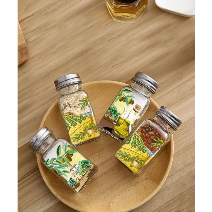 Anna Salero Vidrio Decorado 3 Surtidos 4x4x10 cm 11