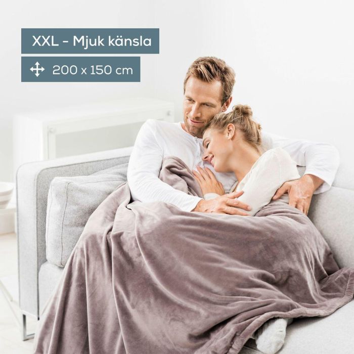 Manta Eléctrica Beurer HD150XXL 200 x 150 cm Taupé Poliéster 8