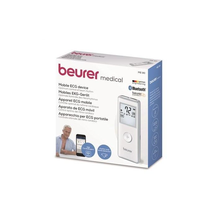 Beurer ME-90 Cardiometro Portatil con Bluetooth para Control Cardiaco 2