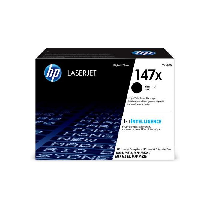 HP LaserJet M611,M612 Toner Negro 147X