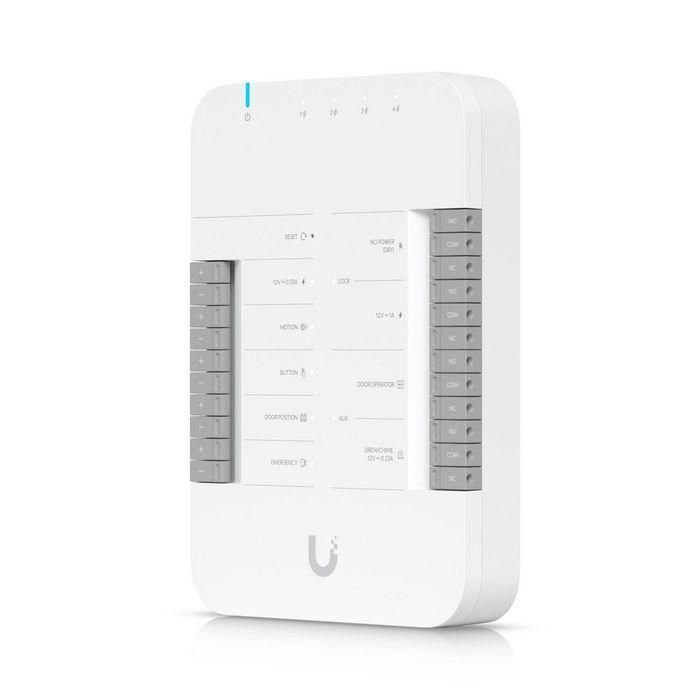 Ubiquiti Controlador de Acceso Puerta Única PoE++ con 5 Puertos Gigabit Ethernet para Control de Entrada y Salida (174.9x126x32.9 mm) 1 Ubiquiti Controlador de Acceso Puerta Única PoE++ con 5 Puertos Gigabit Ethernet para Control de Entrada y Salida (174.9x126x32.9 mm) 1