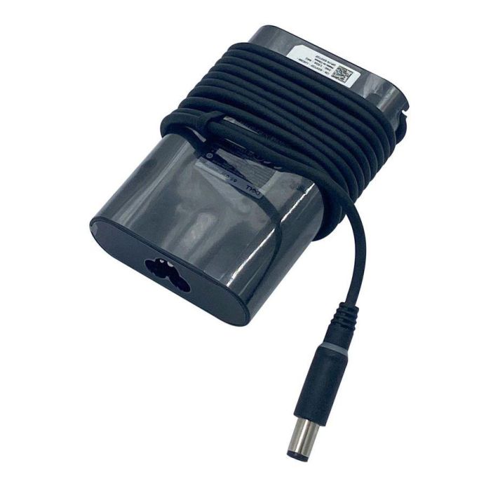 Dell Adaptador de Corriente CA 65W 19.5V con Conector 7.4mm para Portátiles Inspiron, Vostro, XPS, Precision y Protector de Sobretensión