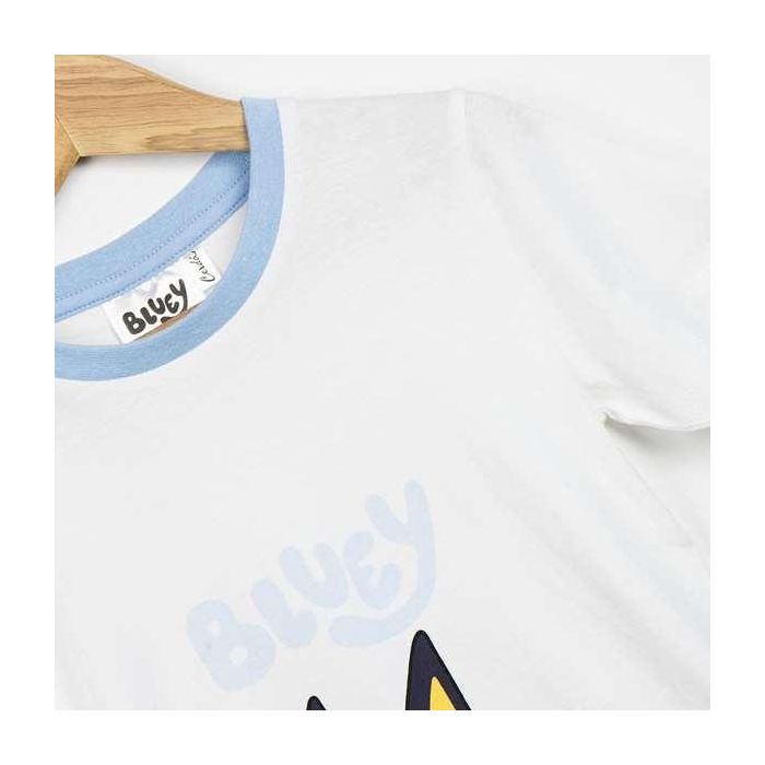 Cerdá Pijama Corto Single Jersey Bluey 2 Años Blanco 2 Cerdá Pijama Corto Single Jersey Bluey 2 Años Blanco 2