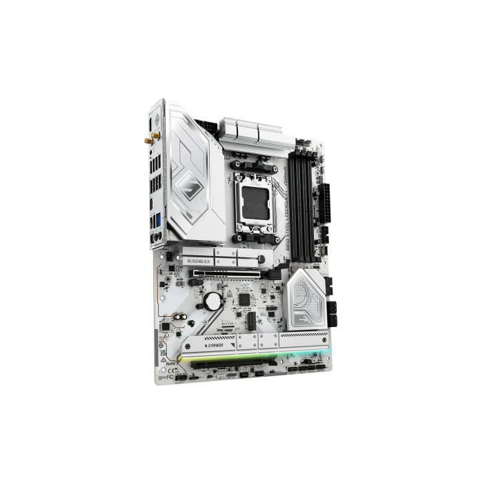 ASRock Placa Base B850 Steel Legend WiFi 90-MXBQS0-A0UAYZ, AMD AM5, Chipset B850, DDR5, WiFi 7, ATX 2 ASRock Placa Base B850 Steel Legend WiFi 90-MXBQS0-A0UAYZ, AMD AM5, Chipset B850, DDR5, WiFi 7, ATX 2