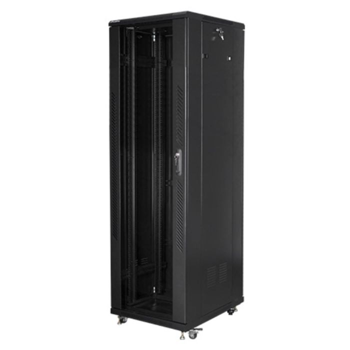 Lanberg FF01-6842-12B armario rack 42U Rack o bastidor independiente Negro 2 Lanberg FF01-6842-12B armario rack 42U Rack o bastidor independiente Negro 2