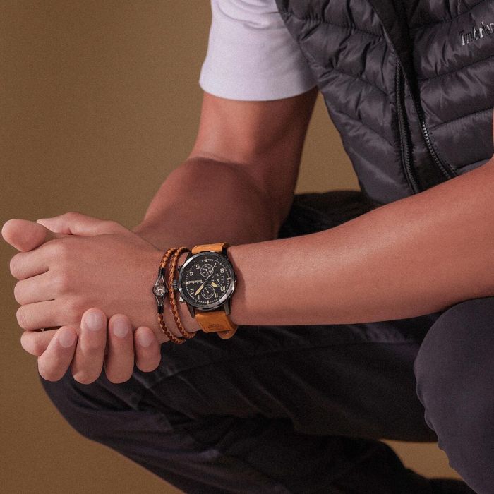 Pulsera Hombre Timberland TDAGB0002402 Marrón 1 Pulsera Hombre Timberland TDAGB0002402 Marrón 1