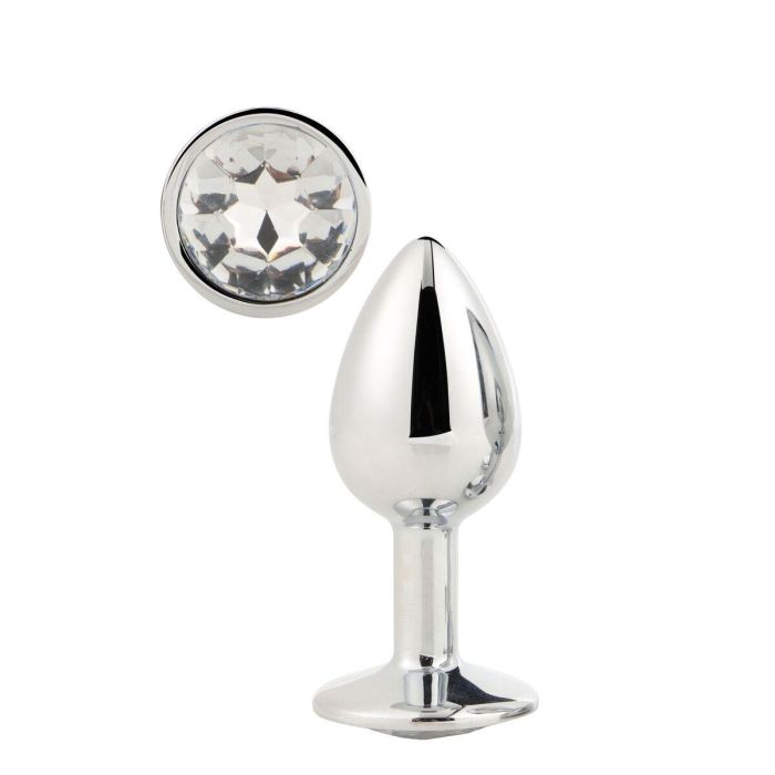 Plug Anal Dream Toys Gleaming Love Plateado 10 Plug Anal Dream Toys Gleaming Love Plateado 10