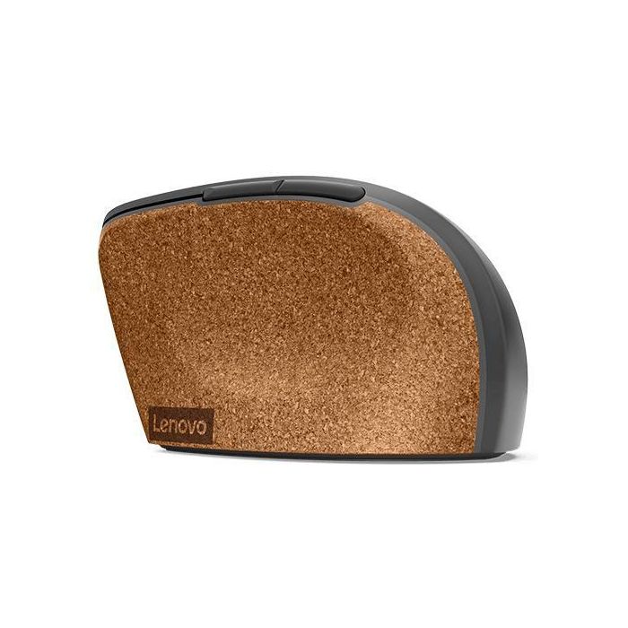 Lenovo Go Wireless Ratón Vertical Ergonómico, 2.4G, 6 Botones, 2400 DPI, Agarre 45°, Pila AA para Postura Óptima 1 Lenovo Go Wireless Ratón Vertical Ergonómico, 2.4G, 6 Botones, 2400 DPI, Agarre 45°, Pila AA para Postura Óptima 1