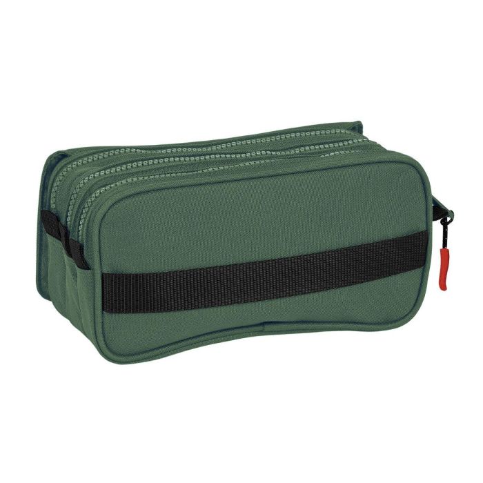 Portatodo Triple Munich Verde Verde (21,5 x 10 x 8 cm) 2