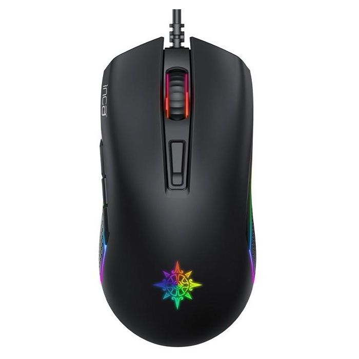INCA Gaming Maus IMG-GT14 3600 DPI. RGB. 7 Tasten. USB. SW retail 0 INCA Gaming Maus IMG-GT14 3600 DPI. RGB. 7 Tasten. USB. SW retail 0