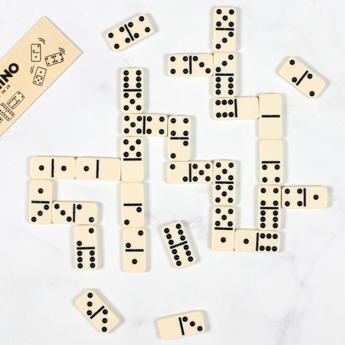 Mister Gadget Juego Dominó Clásico Medidas 18,2x6,5 cm 4