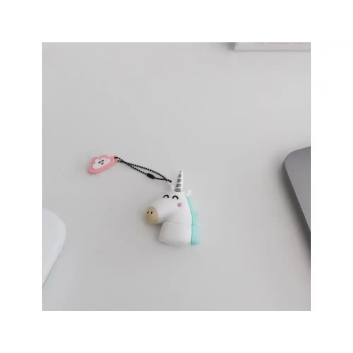 Mr. Wonderful Memoria USB 32GB Unicornio Llavero Pendrive Compatible con USB C 2