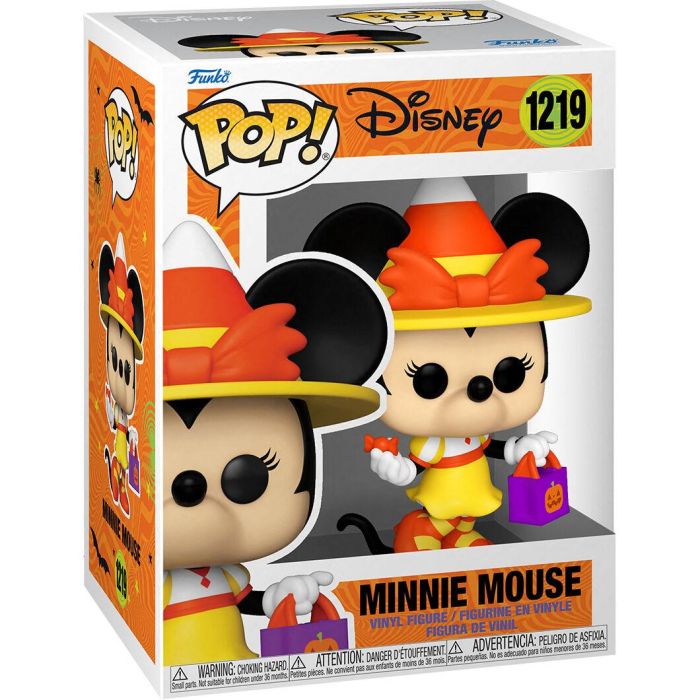 Funko Figura POP Disney Truco Trato Minnie Figura Vinilo 9cm Caja Regalo
