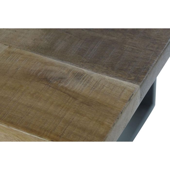 Mesa Comedor Vintage DKD Home Decor Natural Negro 100 x 76 x 200 cm 2 Mesa Comedor Vintage DKD Home Decor Natural Negro 100 x 76 x 200 cm 2