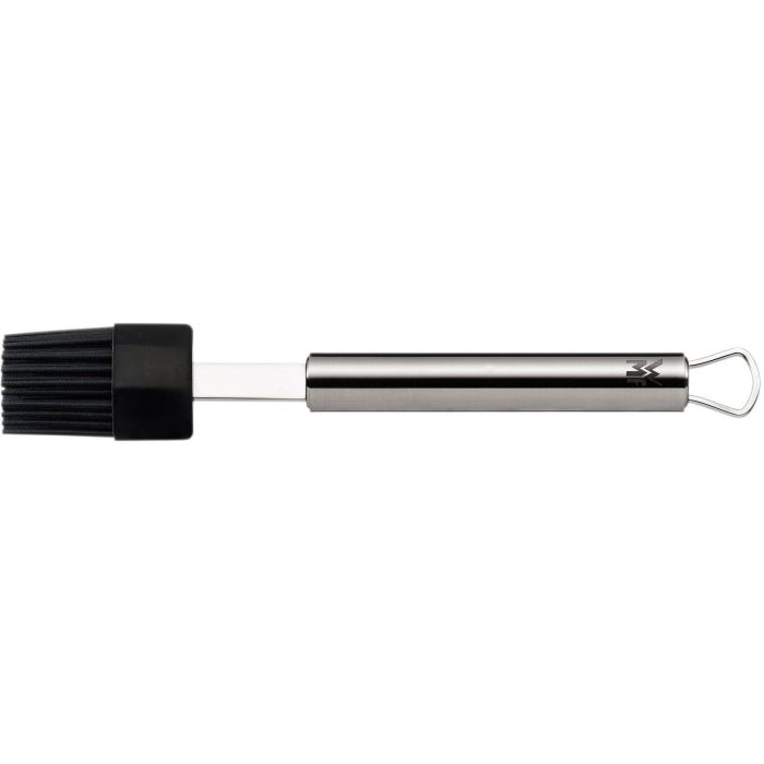 WMF 1874986030 Profi Plus – Pincel de repostería redondo de silicona y acero inoxidable, 20 cm, apto lavavajillas