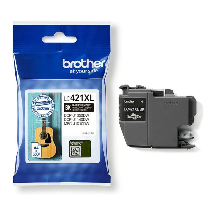 Brother LC-421XL Tinta Negra Original 500 Páginas 3