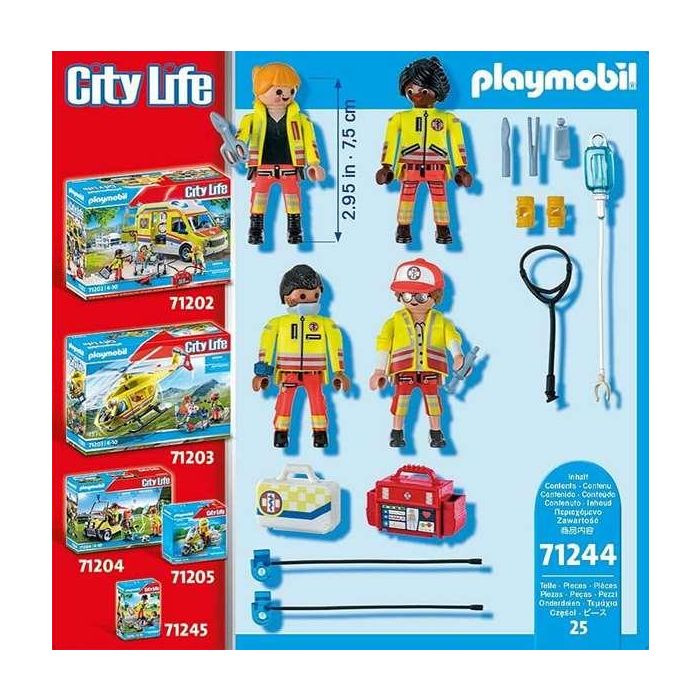 Equipo de rescate playmobil city life playmobil city life 4 Equipo de rescate playmobil city life playmobil city life 4