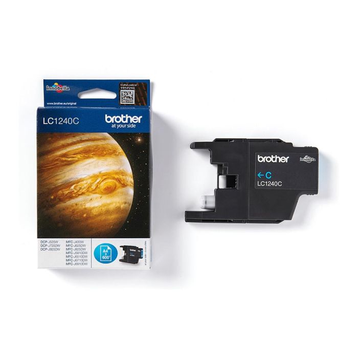BROTHER LC1240C Cartucho de Tinta Original Cian 600 Páginas 1