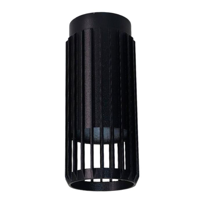 Cristalrecord Foco Sahara Arenado GU10 10W Negro Ø6 x 14 cm (Bombilla No Incluida)