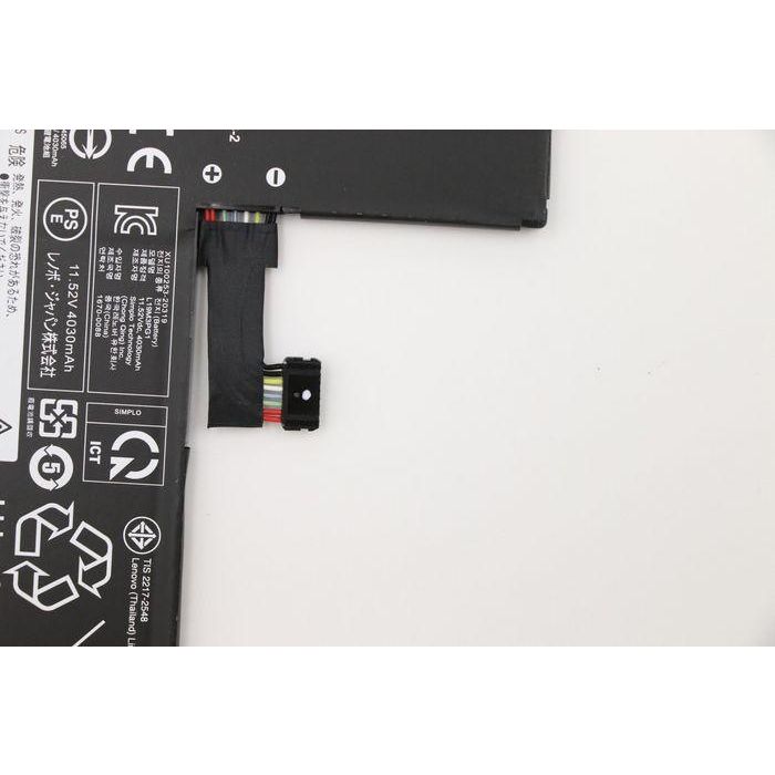 Lenovo L19M3PG1 Batería de Iones de Litio de 3 Celdas, 11.52V, 47Wh para Dispositivos Lenovo 3