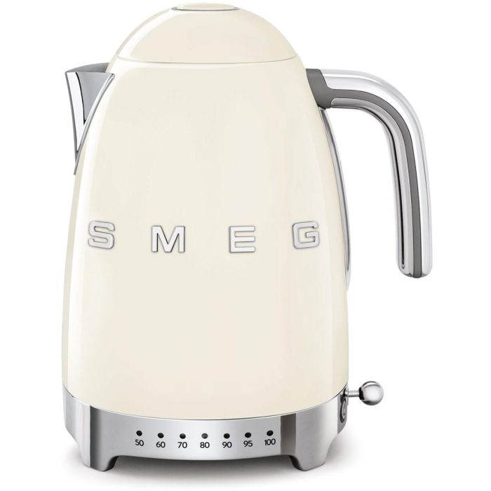 SMEG Tetera KLF04CREU, Estilo 50s, Crema, 1.7 L, 2400 W, Temperatura Regulable 0 SMEG Tetera KLF04CREU, Estilo 50s, Crema, 1.7 L, 2400 W, Temperatura Regulable 0