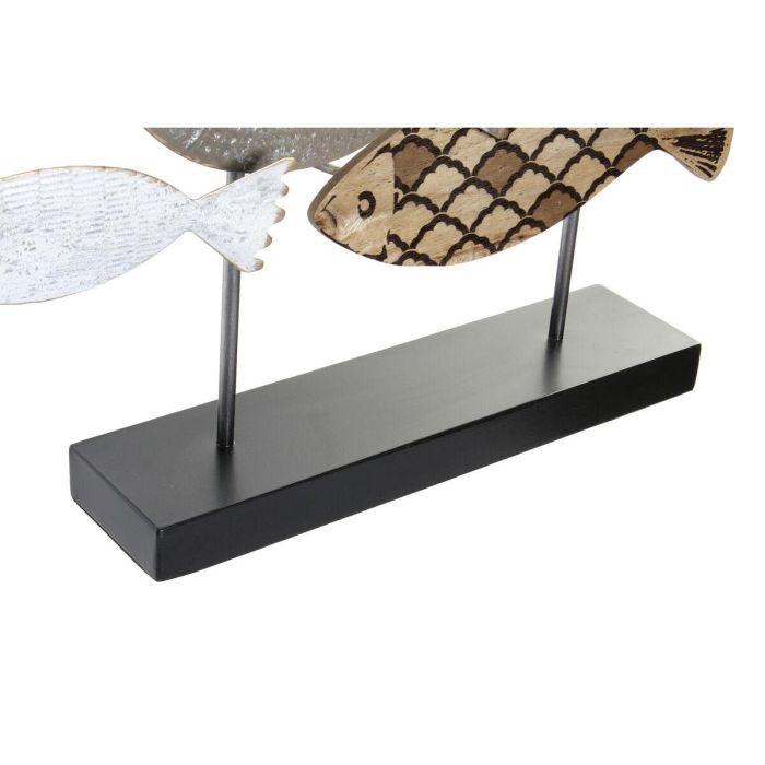 DKD Home Decor Adorno de Pared Metal Peces Atlántico 65.4x43x9.5 cm (2 Unidades) Surtido Azul, Marrón, Negro 2 DKD Home Decor Adorno de Pared Metal Peces Atlántico 65.4x43x9.5 cm (2 Unidades) Surtido Azul, Marrón, Negro 2