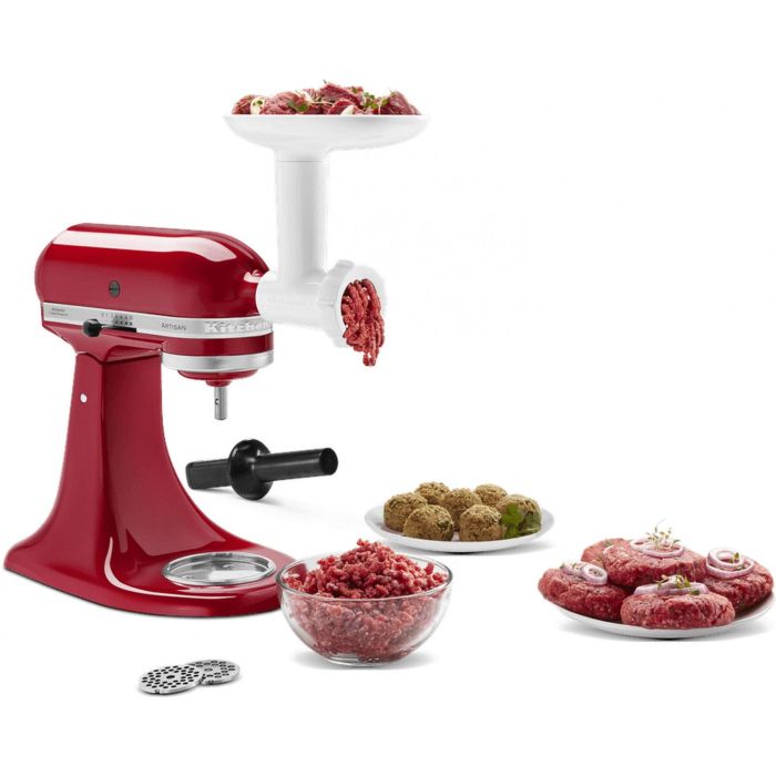 Kitchenaid 5KSMFGA Accesorio Picadora de Carne con Cuchilla de Acero Inoxidable, para Carnes, Pescados y Verduras 3 Kitchenaid 5KSMFGA Accesorio Picadora de Carne con Cuchilla de Acero Inoxidable, para Carnes, Pescados y Verduras 3
