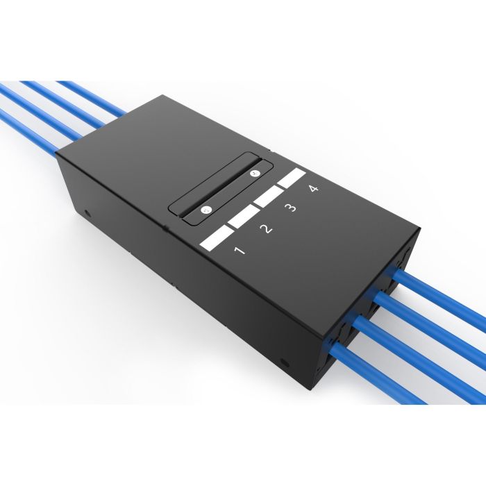 DIGITUS Konsolidierungspunkt-Box 4Ports Keystone Module 1