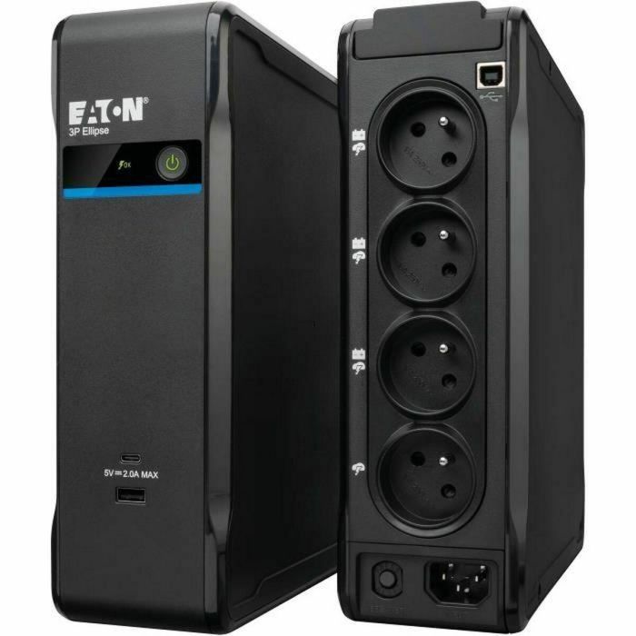 Eaton 3P Ellipse 3P900UI SAI para PC Profesional o Terminal Punto de Venta, Protección contra Sobretensiones, 900VA - 840W 1