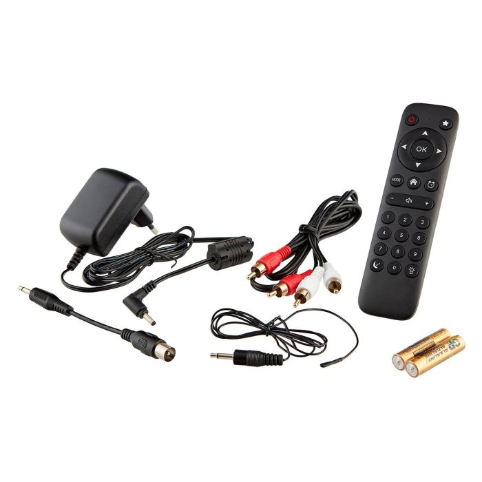 Albrecht DR 463+ Radio Internet DAB+ y UKW con Bluetooth, WiFi, Spotify, Amazon Music, Pantalla, Portátil, Gris