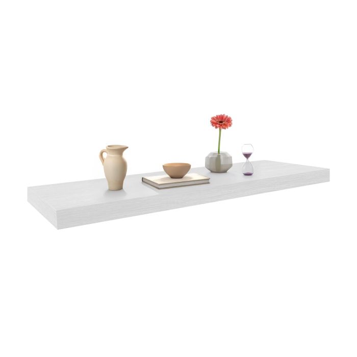 Estante Flotante White 80X23.5X3.8C Moblekit (6 Unidades) 2